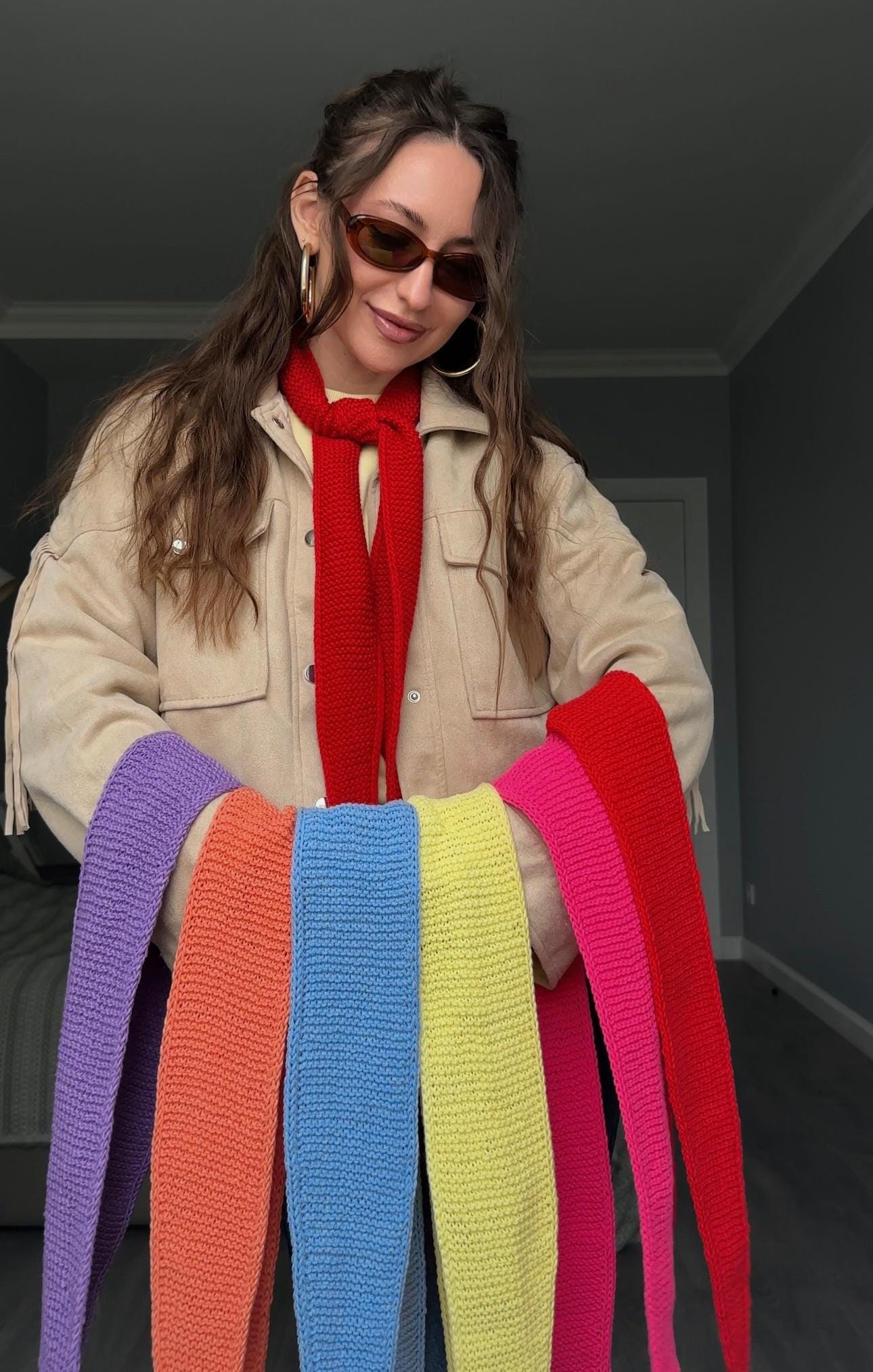 Sophie scarf cotton - Etsy 日本