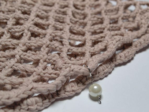 Berretto In Cotone Lavorato A Maglia | Donna | Estivo | Beige | Taglia Unica | Per Viaggi E Estate - Foto 2