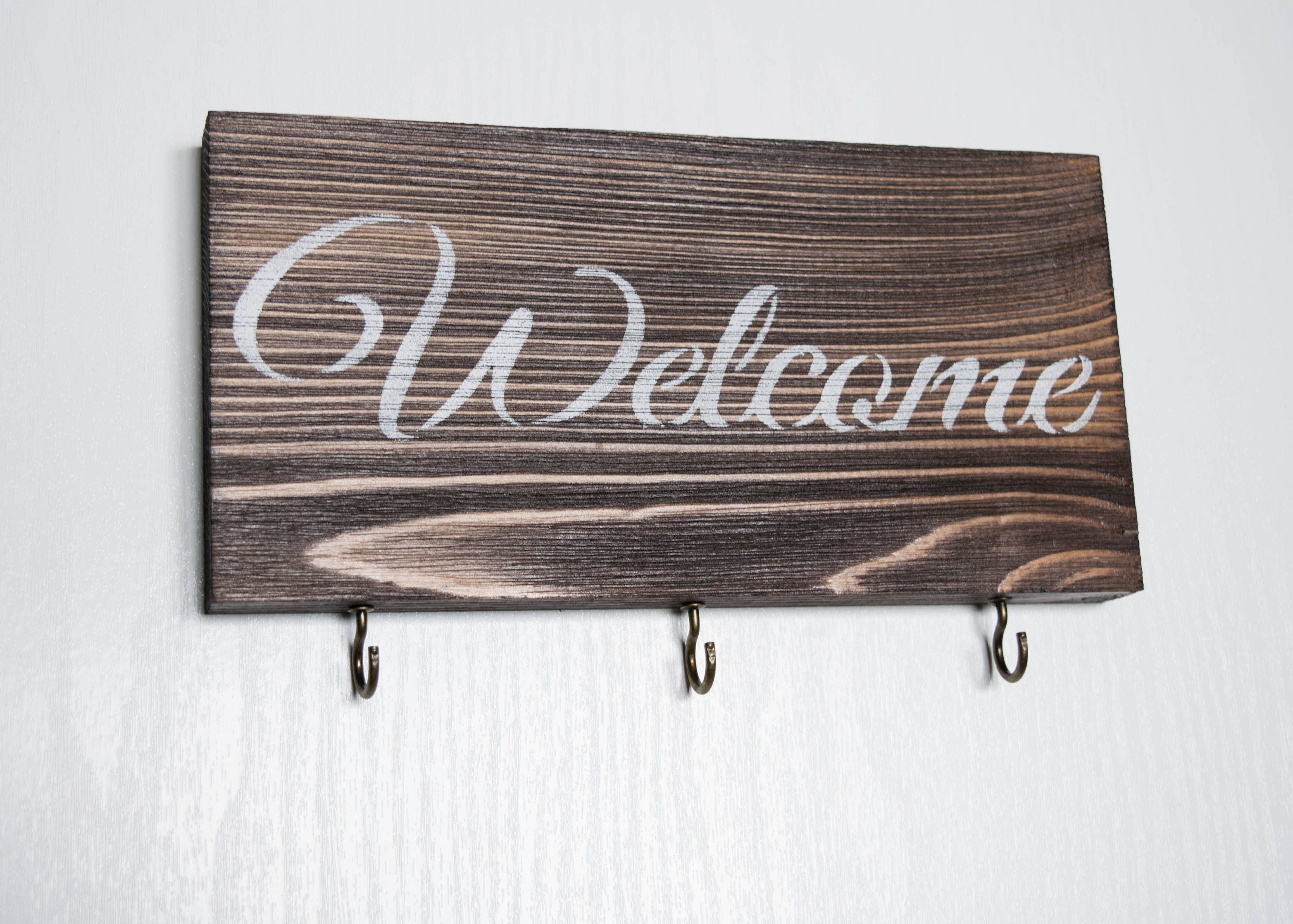 Key Holder Key Holder for Wall Wood Key Holder Wall Etsy