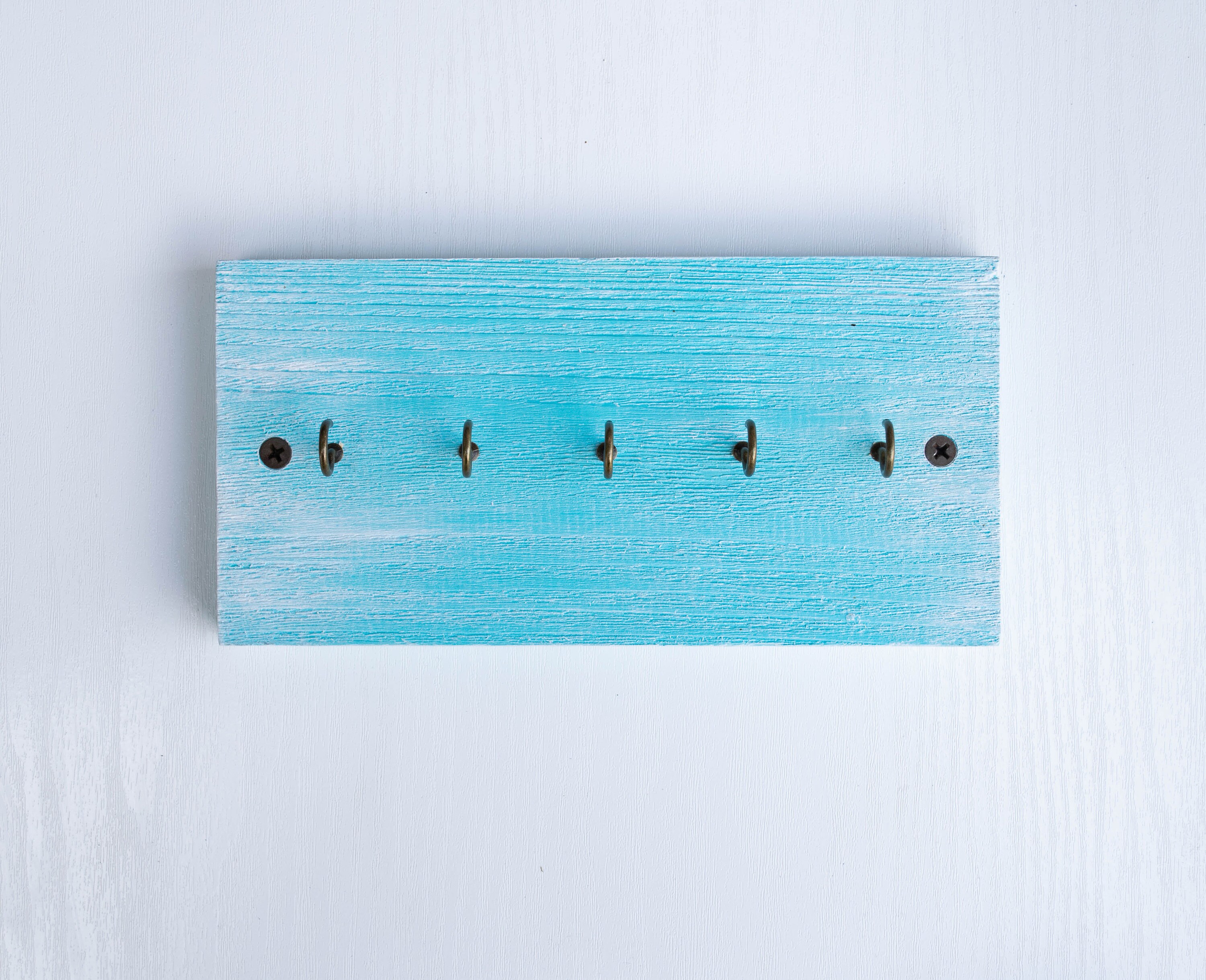 Simple Key Holder Wall Key Holder Wood Key Rack Key Holder Etsy