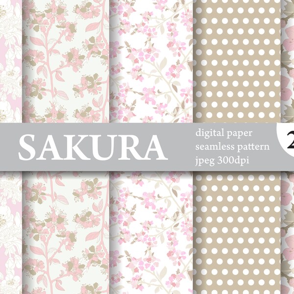 Cherry Blossom Wallpaper - Etsy