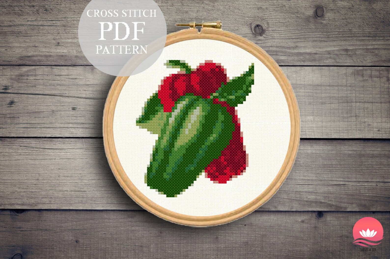 12 Mini Vegetables Cross Stitch Patterns Set. Cabbage Carrot Etsy