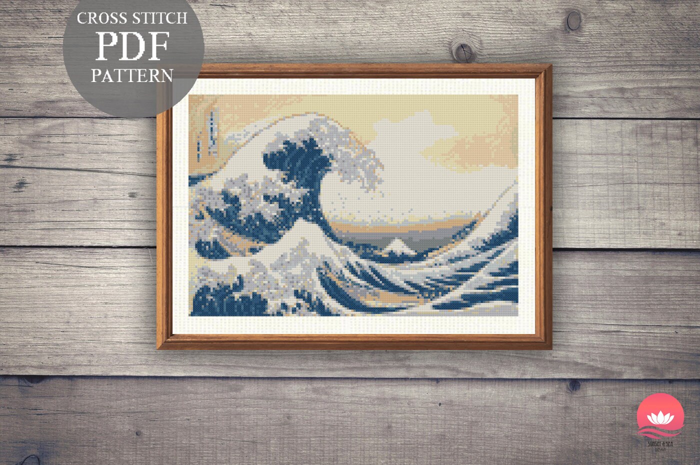 14 Famous Paintings Cross Stitch PDF Patterns Set. Van Gogh - Etsy