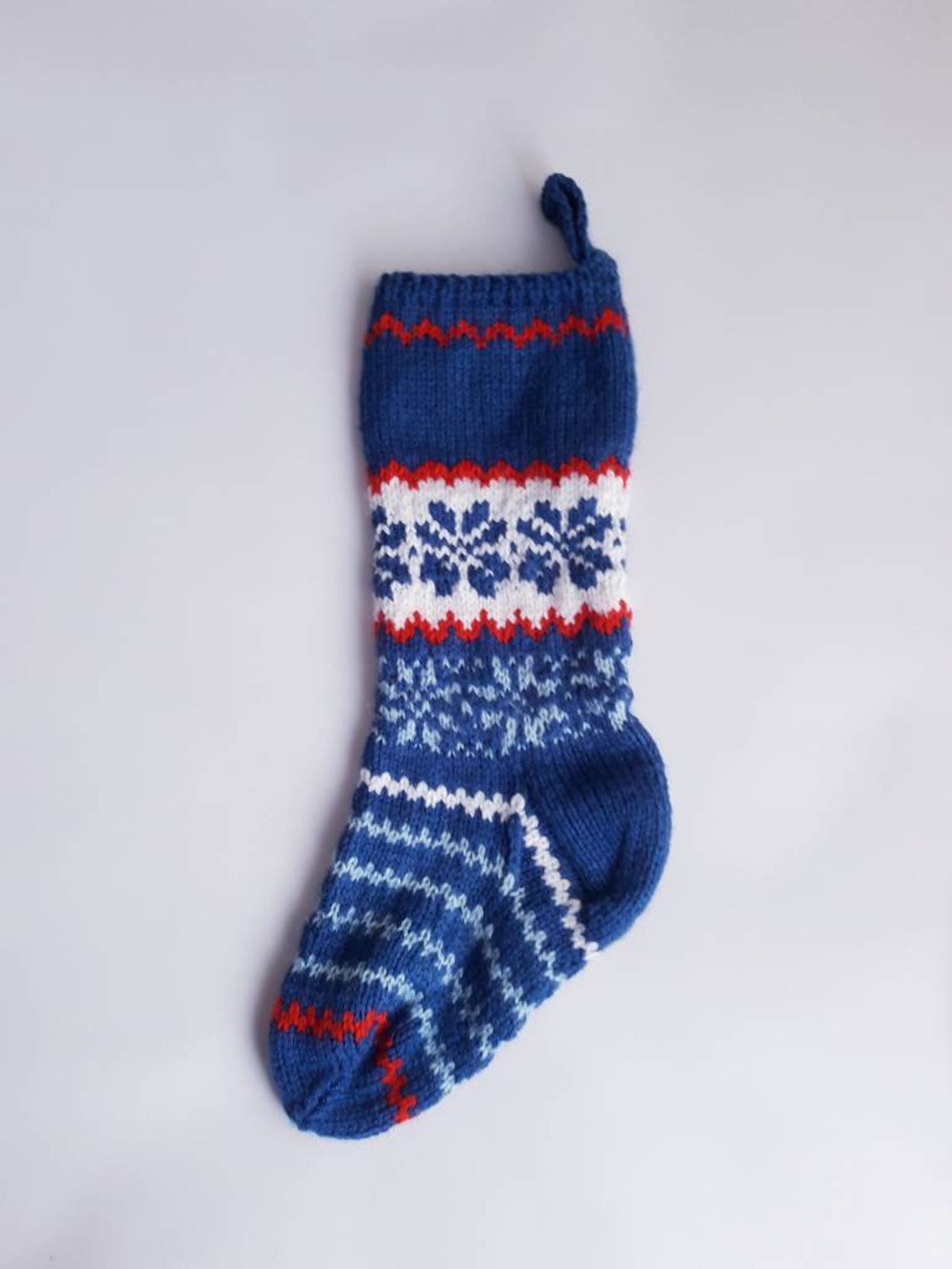 Weihnachten Strumpf personalisierte Hand gestrickt Etsy