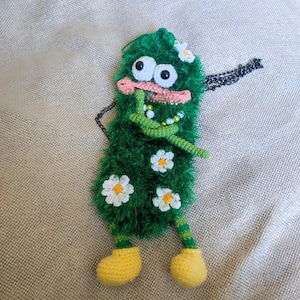 Crochet phone bag Big mouth bag Cute phone purse Phone accessories