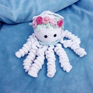 Crochet jellyfish Best toy for preemie Preemie octopus