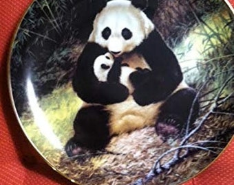 Panda Plate by Will Nelson