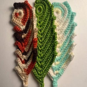 Peacock Feather Crochet Pattern, Beginner Crochet Pattern, Simple Peacock Feather Crochet Pattern, Peacock feather key chain PDF pattern