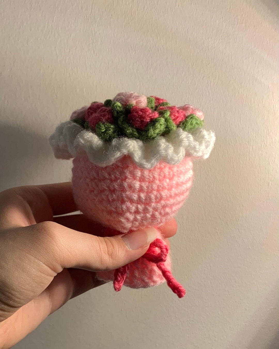 Mini Flower Bouquet Crochet Bouquet Crochet Flowers Crochet Flower