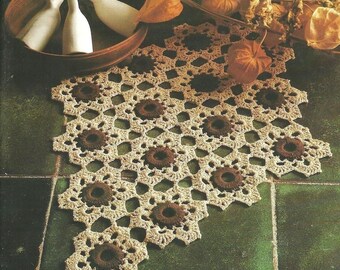 Vintage Gehaakt Tafelkleed, Tafelloper Vintage Crocheted tablecloth 11 Patterns in Dutch Language PDF instant Download PDF patterns