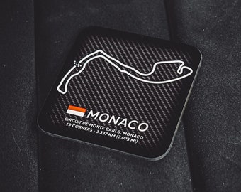 Monaco Circuit De Monte Carlo Coaster / Formula Grand Prix / 1 / Racing / Cars / Coffee Tea Mugs / By Legacy Legends