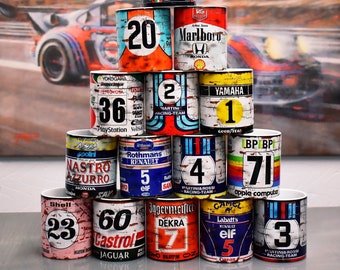 Vintage Motorsport Mugs / Coffee / Tea / Grand Prix Racing / Cars / Cup / Gift Ideas By Legacy Legends