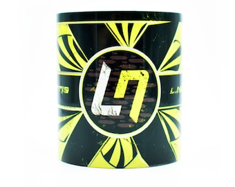 Norris #4 2021 Helmet Mug / Gulf Racing / Formula Racing / Lando / M C L Race Car / Gift Idea / By Legacy Legends