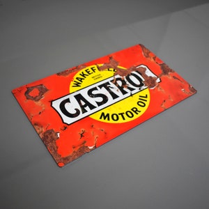 Wakefield Motor Oil Vintage Sign