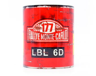 Classic Rallye Monte Carlo Mini Racing Mug - Vintage Rally Race Car Coffee Drinks Cup