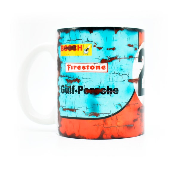 Steve McQueen Le Mans Personalised Printed Coffee Tea Drinks Mug Cup Gift 