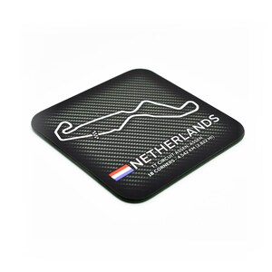 Netherlands TT Circuit Assen Coaster / MotoGP Grand Prix Race Track / Racing / Motorbikes / Coffee Mug Mats / Legacy Legends