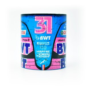 Ocon #31 2022 Mug / Blue Livery / Formula Racing / Esteban / Alpine / Race Car / Gift Idea / By Legacy Legends