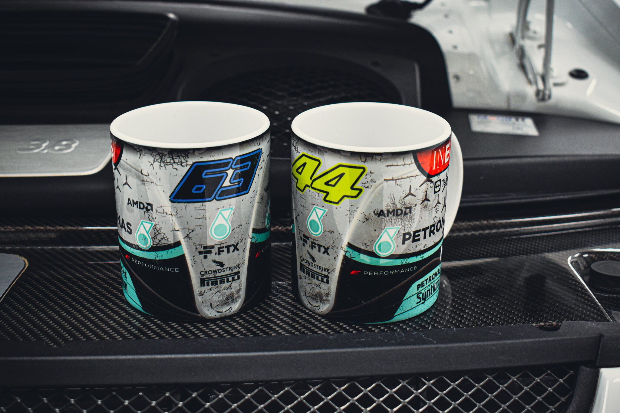 Tazza Hamilton #44 2025 – Mug Da Collezione Formula Racing Lewis | 300 Ml Ceramica Lucida Lavabile In Microonde