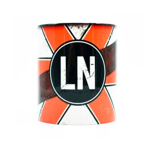Norris #4 2021 Monaco Helmet Mug / Gulf Racing / Formula Racing / Lando / M C L Race Car / Gift Idea / By Legacy Legends
