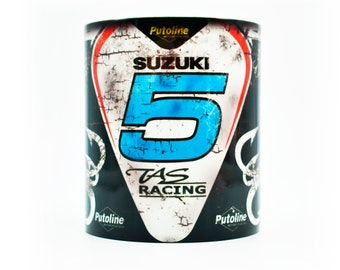 Bruce Anstey Tas Racing Mug / Relentless / Isle Of Man TT / Motorbike / Race Motorcycle Gift Idea By Legacy Legends