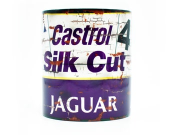 Silk Cut XJR #4 Racing Mug / Classic Race Car / Jag / 24 hours endurance  / Coffee Tea / Gift Idea By Legacy Legends