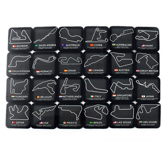 F1 2023 Mini Race Track Circuit Frame DIY Formula 1 Motogp Grand