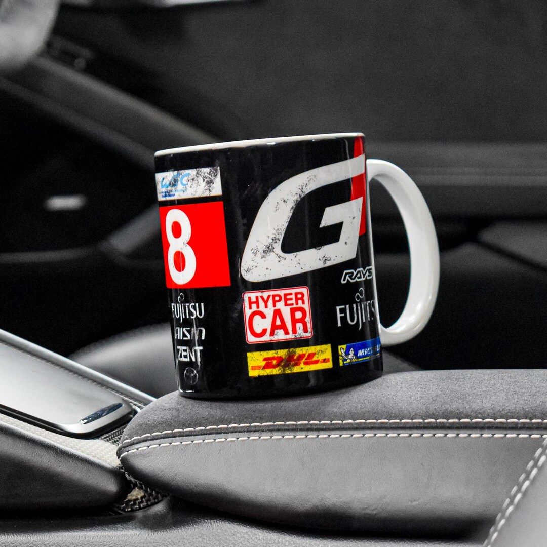 Wec Merch GR010 Hybrid Hypercar #8 Mug - WEC - 2025 Endurance Racing Car ...