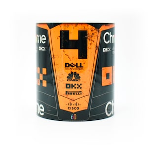 Norris #4 2023 Stealth Livery Mug / Formula Racing / Lando / M C L / Singapore Grand Prix Race Car / Gift Idea / By Legacy Legends