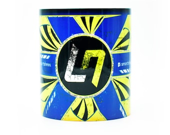 Norris #4 2022 Helmet Mug / Art / Formula Racing / Lando / M C L Racing / Gift Idea / By Legacy Legends