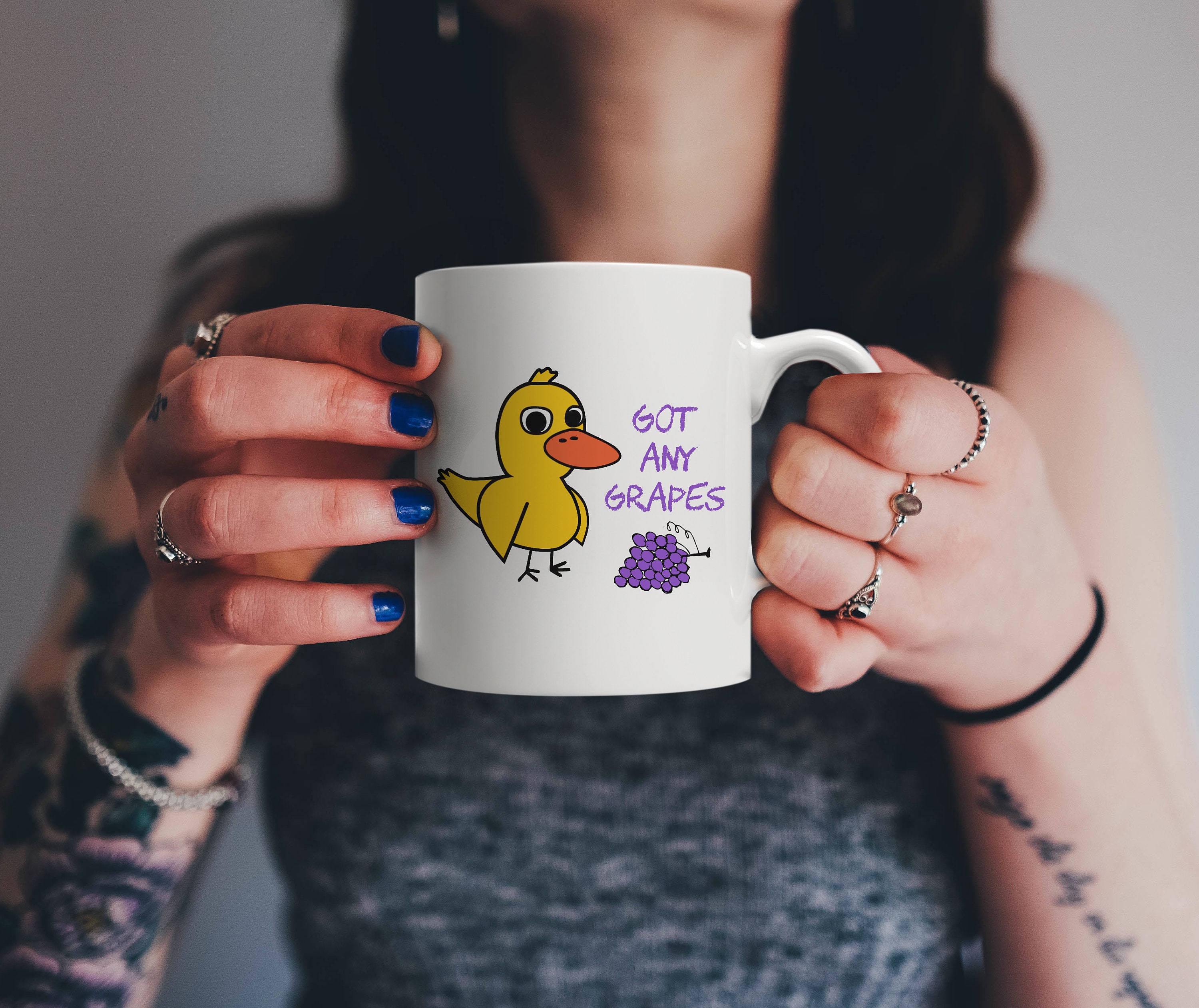 Got Any Grapes Duck Gift Lemonade Stand Song Mug A Great Etsy