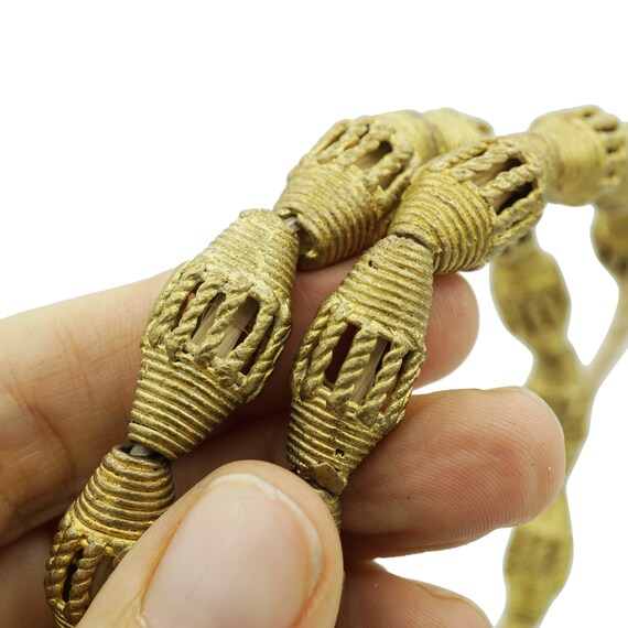 69632 Details about African Baule Brass Beads 69632 Details about African Baule Brass Beads