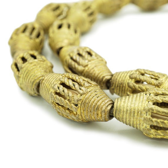 69632 Details about African Baule Brass Beads 69632 Details about African Baule Brass Beads