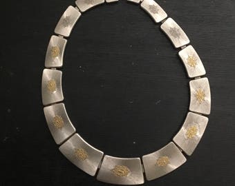Buccellati Geminato Panel Necklace