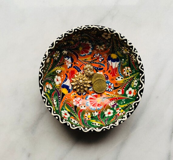 Small Handmade Ceramic Decorative Bowl Etsy