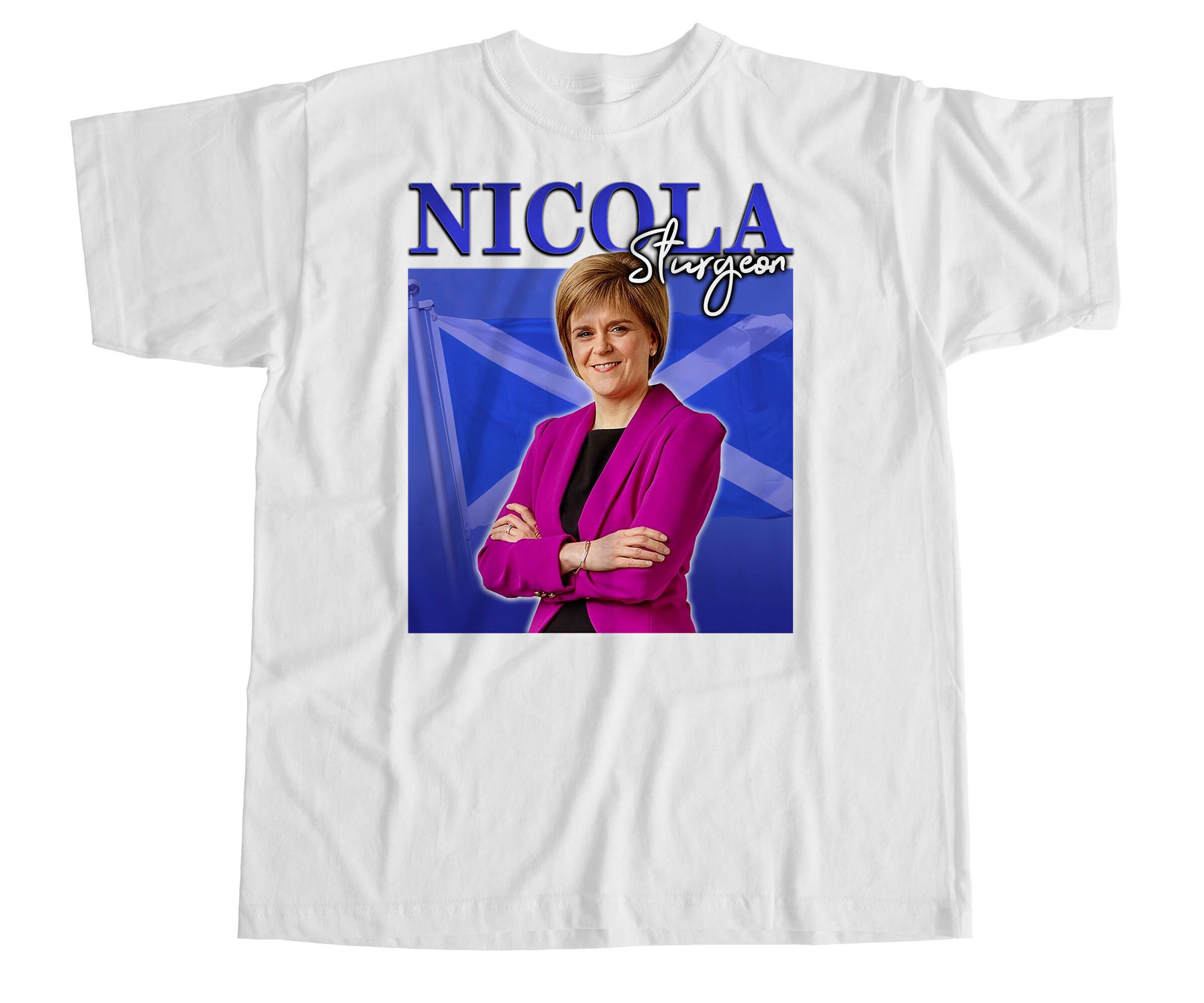 Nicola Sturgeon T Shirt - Etsy Denmark