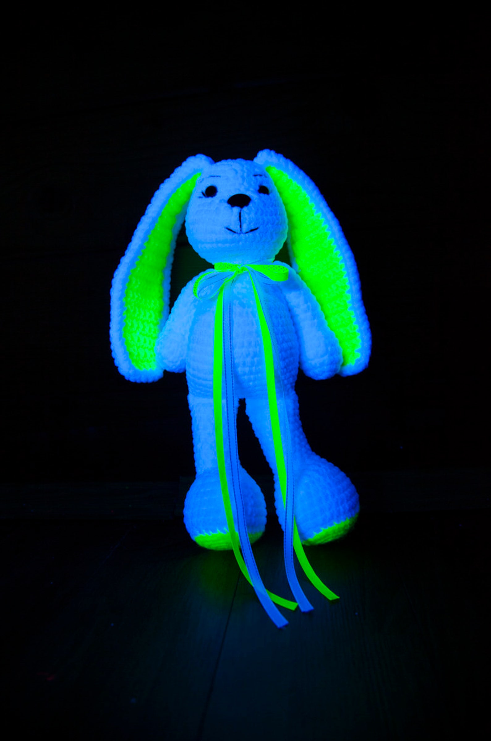 blacklight white rabbit funko pop