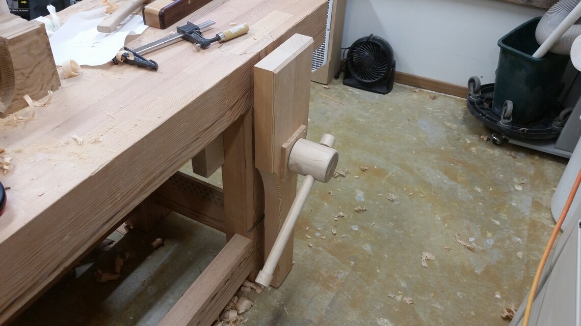 Wooden Vise Screw Kit Etsy