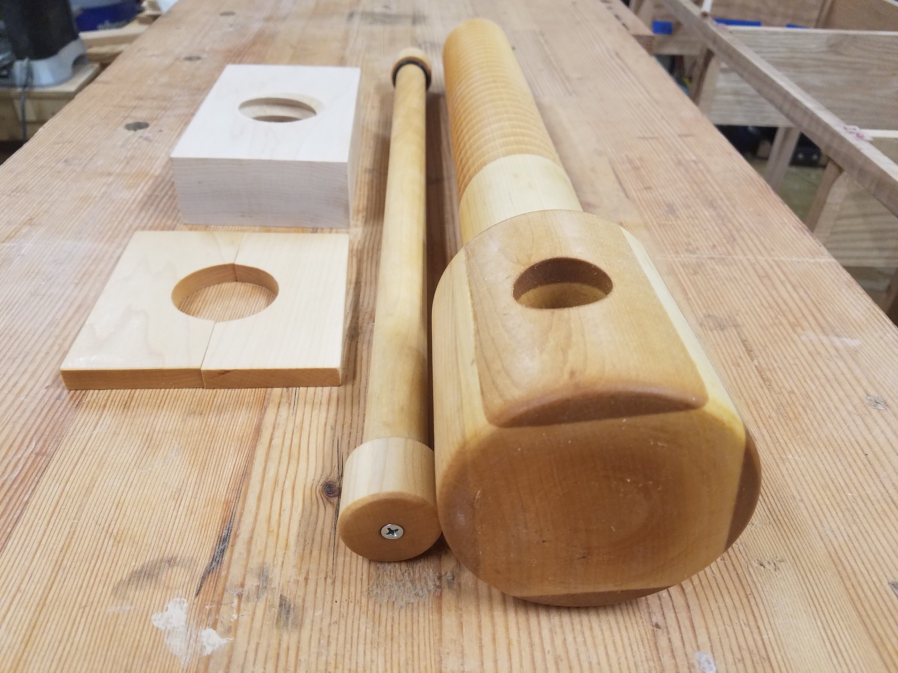 Wooden Vise Screw Kit Etsy