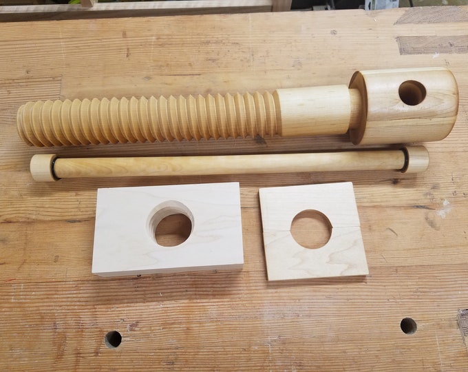 Wooden Vise Screw Kit Etsy