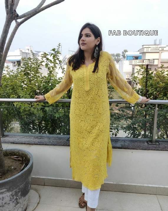 Buy Red Modal Chikankari Short Tunic Top Kurti Palazzo Set Ethnic Wear  Lucknowi Chikankari Kurti Set/ Short Kurti Palazzo Set Online in India -  Etsy