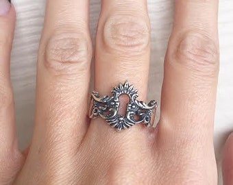 Victorian Keyhole Ring