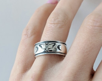 Death Moth Ring