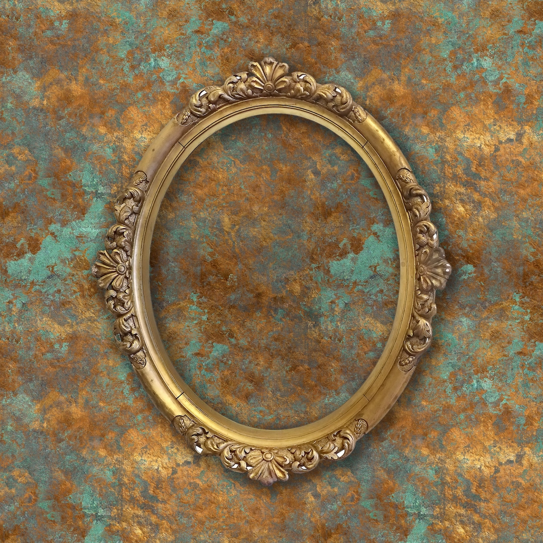 Victorian Wallpaper, Gold Wallpaper, Antique Wallpaper, Painted