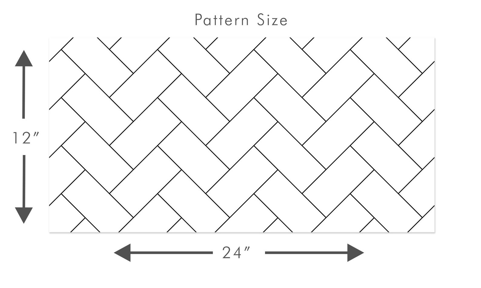 Herringbone Wallpaper Subway Tile Wallpaper Farmhouse Etsy