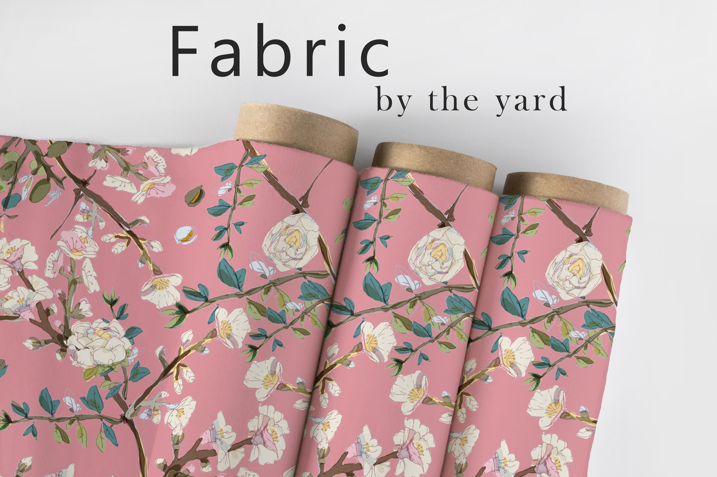 Chinoiserie Fabric, Victorian Material, Floral Textiles, Flower