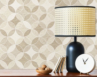 Retro Wallpaper, Mid Century Wallpaper, Geometric Wallpaper, 60s Wallpaper, Peel and Stick Wallpaper, Vintage Wallpaper, Fabric Wallpaper