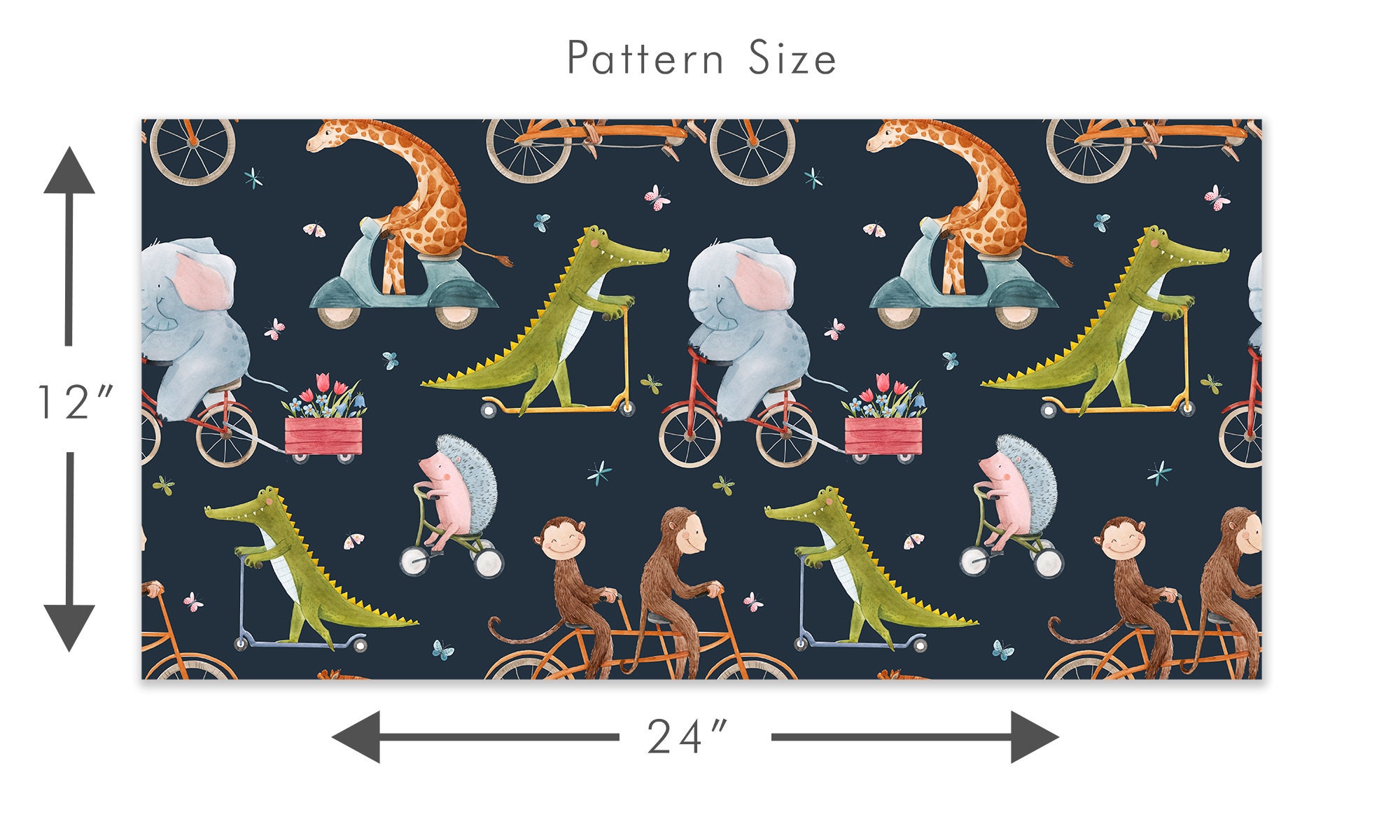 Safari Wallpaper Zoo Wallpaper Zoo Nursery Peel and Stick Etsy Canada