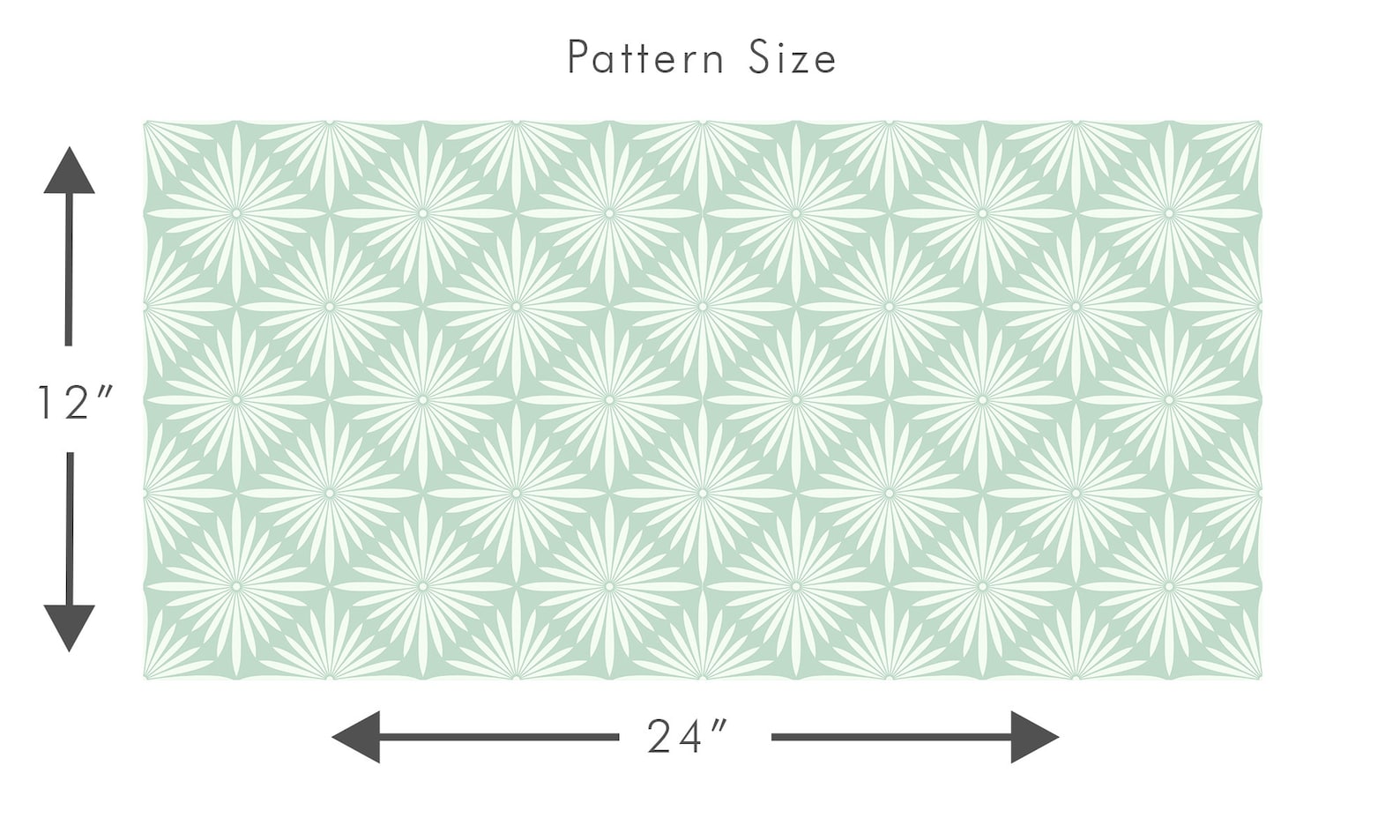 Retro Wallpaper Mid Century Wallpaper Blue Geometric Etsy