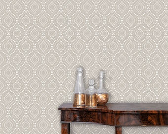 Art Deco Wallpaper, Mid Century Wallpaper, Geometric Wallpaper, Peel and Stick Wallpaper, Retro Wallpaper, Fabric Wallpaper